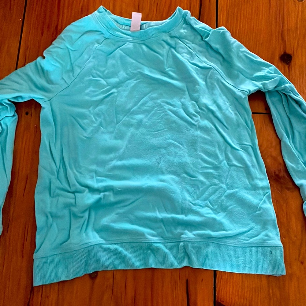 Blue Athleta Sweatshirt long sleeve